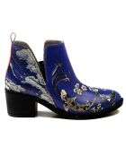 Boots en Cuir Aaron multicolores - Talon 5.5 cm